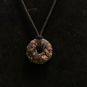 Handmade Rhodonite necklace